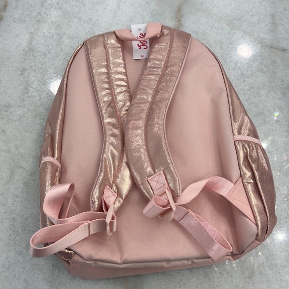 Rose Gold Initial Backpack - Picture 4 of 4